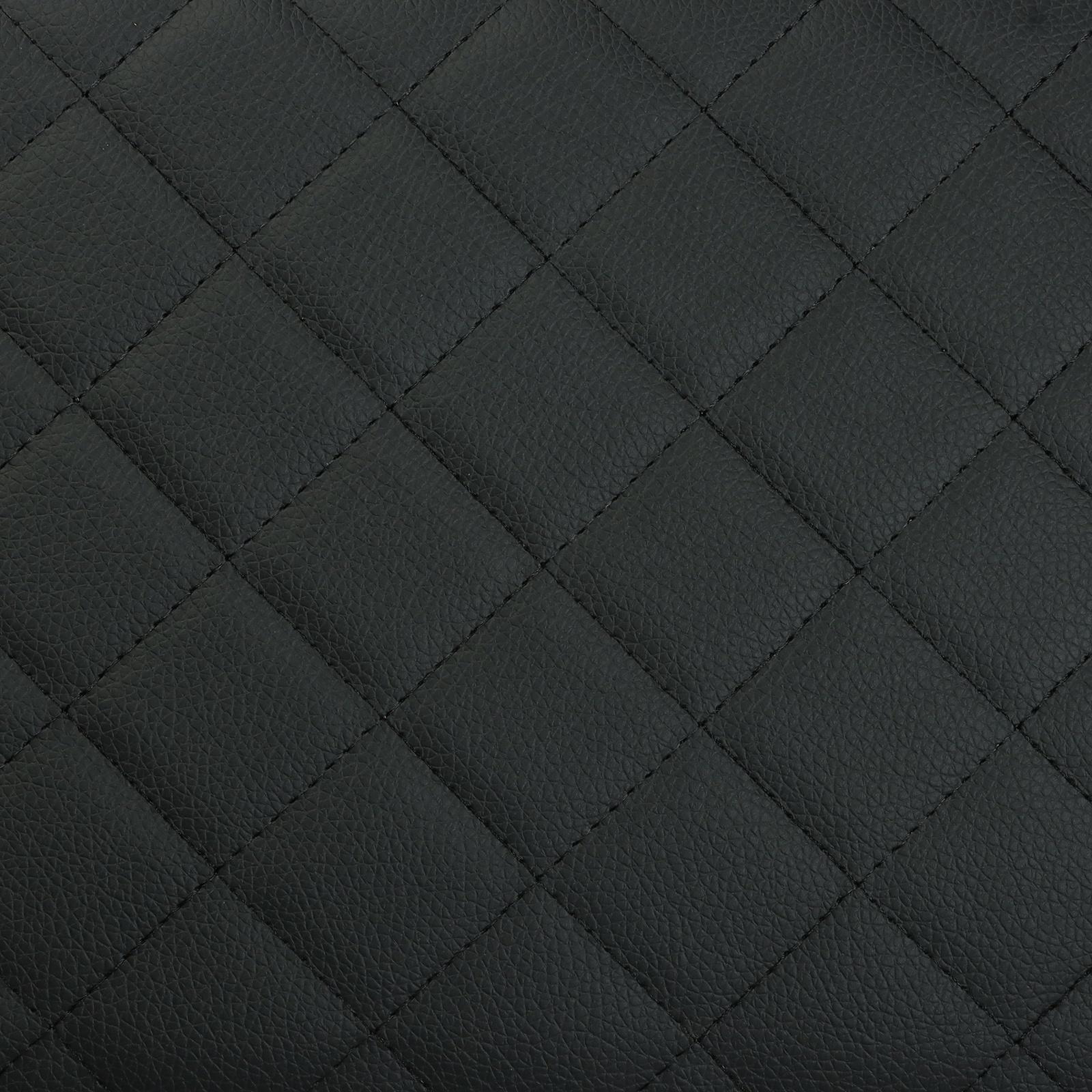 Органайзер кофр в багажник автомобиля Cartage саквояж, экокожа стеганая, 70х30х30 см, черный