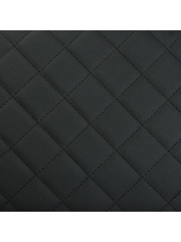 Органайзер кофр в багажник автомобиля Cartage саквояж, экокожа стеганая, 70х30х30 см, черный