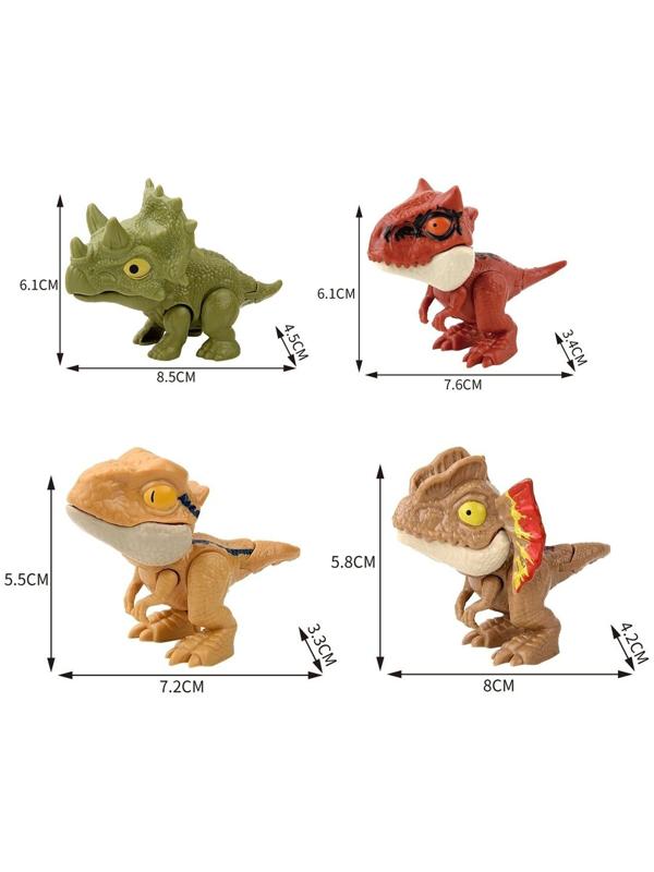 Игровой набор «Dino. Зубастики», 1 фигурка, подвижные детали, цвет МИКС