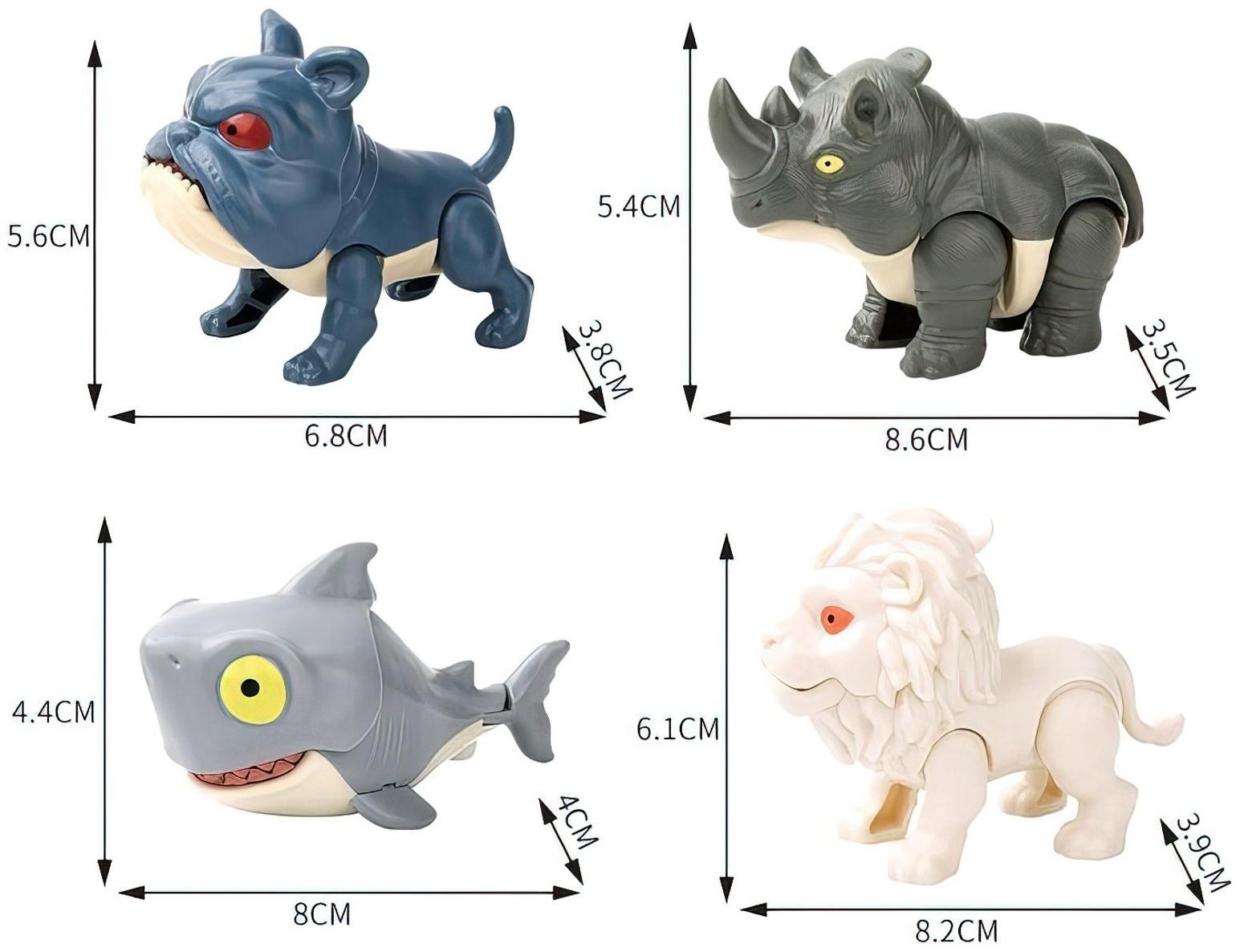 Игровой набор «Wild. Зубастики», 1 фигурка, подвижные детали, цвет МИКС