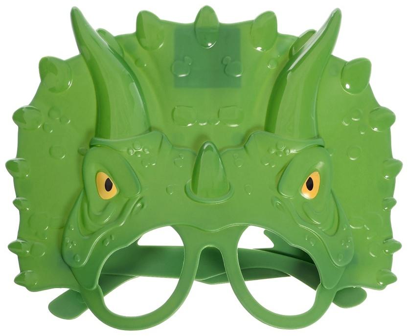 Маска - очки «Динозавр», МИКС