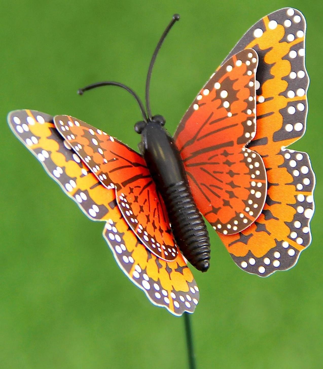 Штекер «Бабочка Дельфиус», 25 см, набор 15 шт., МИКС