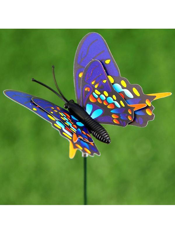 Штекер «Бабочка Дельфиус», 25 см, набор 15 шт., МИКС