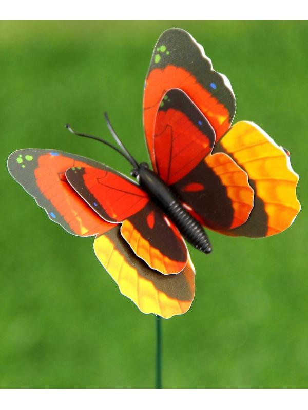 Штекер «Бабочка Дельфиус», 25 см, набор 15 шт., МИКС