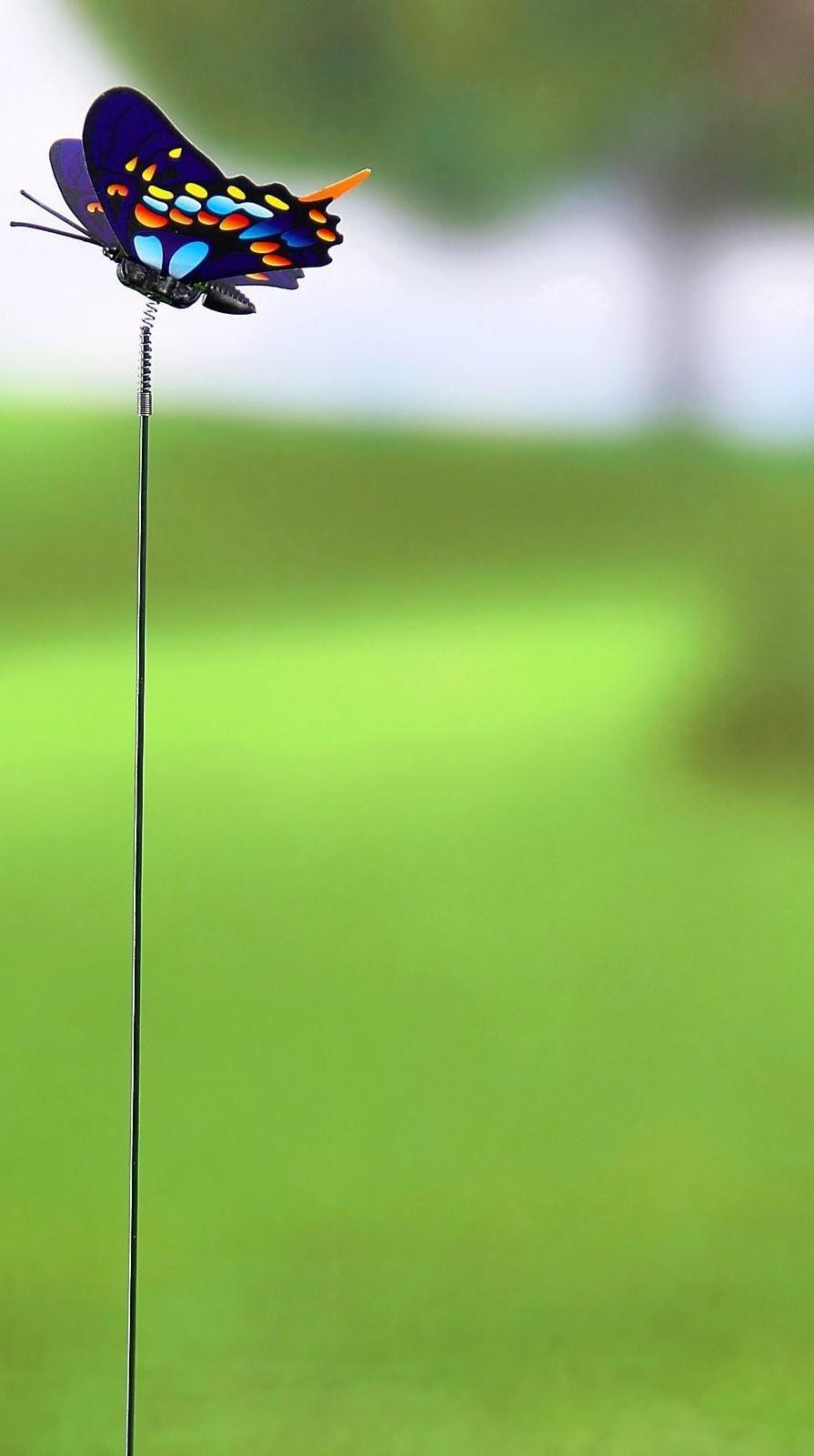 Штекер «Бабочка Атрис», 7×7 см/30 см, набор 30 шт., МИКС