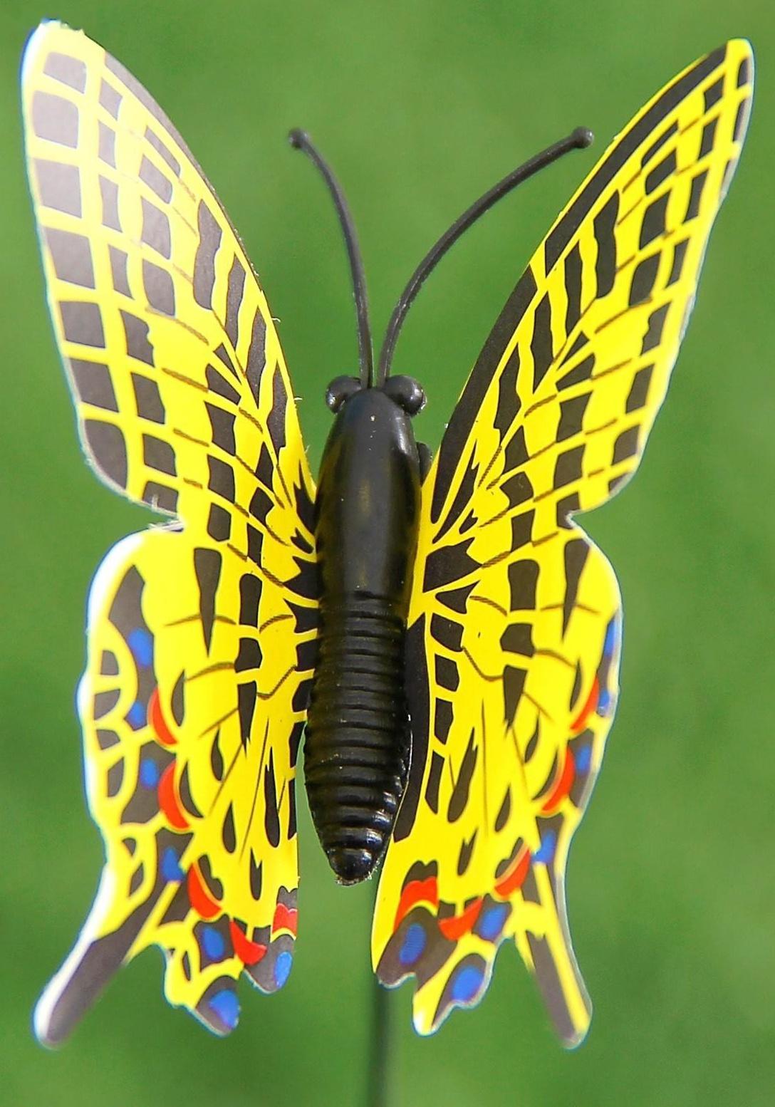 Штекер «Бабочка Атрис», 7×7 см/30 см, набор 30 шт., МИКС