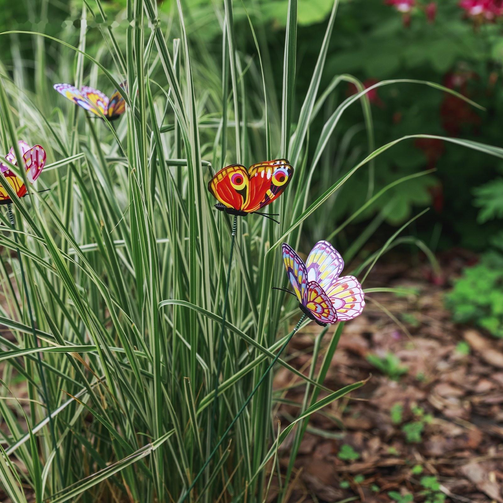 Штекер «Бабочка Атрис», 7×7 см/30 см, набор 30 шт., МИКС