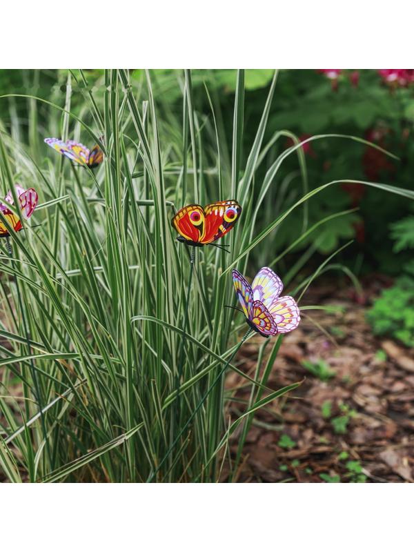 Штекер «Бабочка Атрис», 7×7 см/30 см, набор 30 шт., МИКС