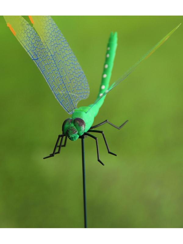 Штекер «Стрекоза Сенди», 14×9 см/45 см, набор 10 шт., МИКС