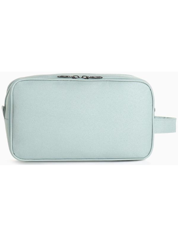 Косметичка дорожная на молнии с ручкой, с 3 отделами, Good trip, голубая