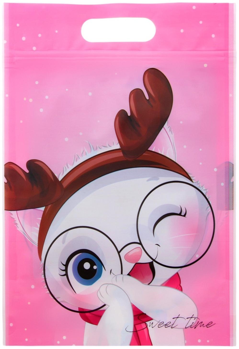 Пакет подарочный, с zip-lock застежкой, 