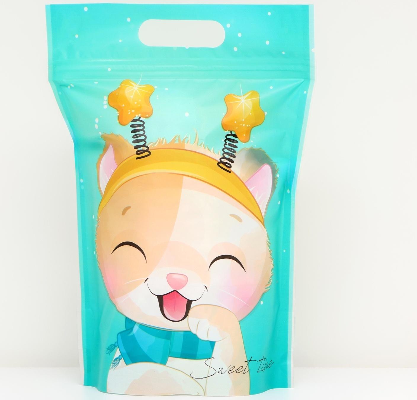 Пакет подарочный, с zip-lock застежкой, 