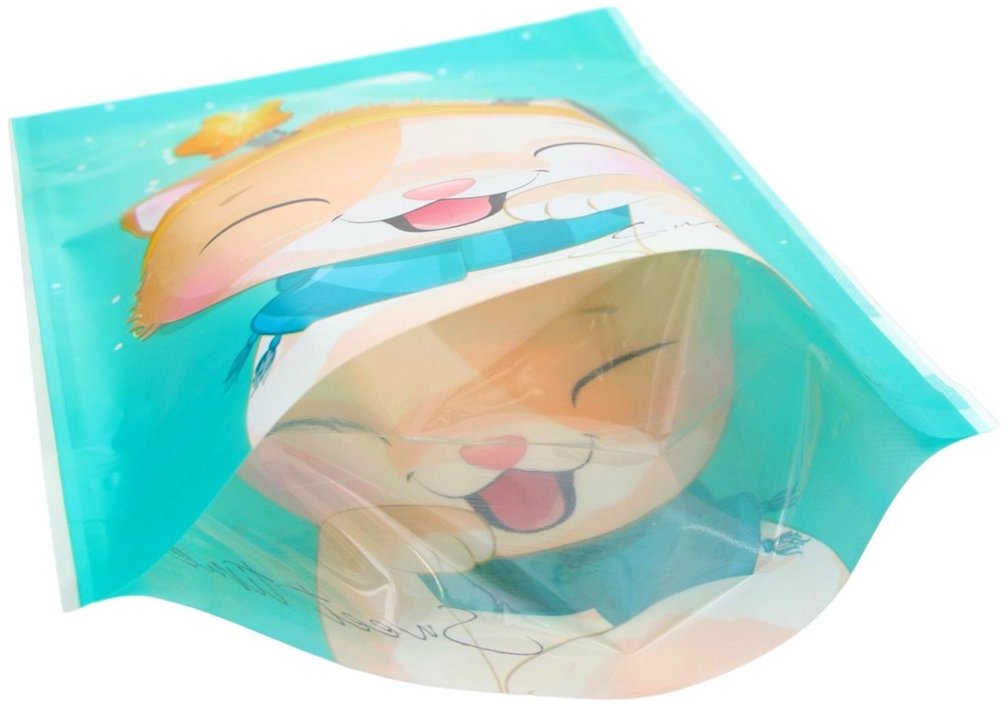 Пакет подарочный, с zip-lock застежкой, 