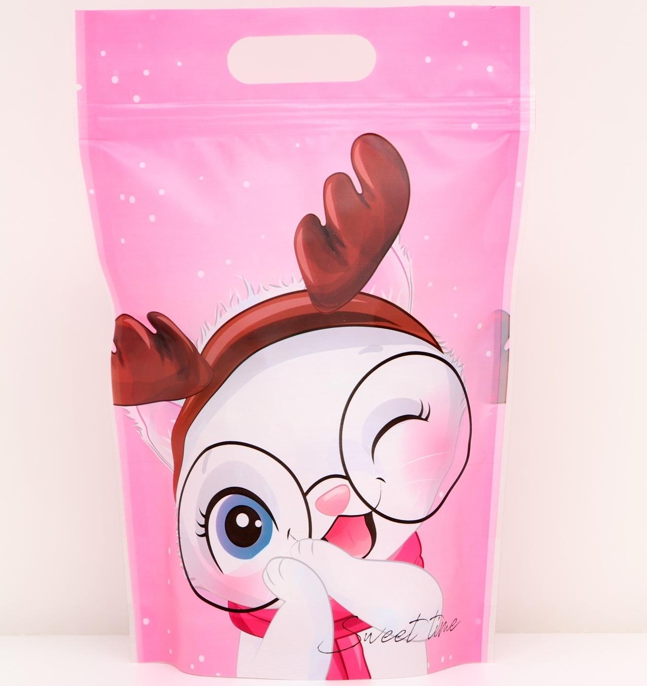 Пакет подарочный, с zip-lock застежкой, 