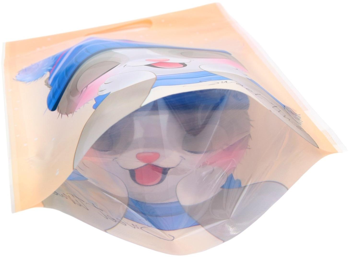 Пакет подарочный, с zip-lock застежкой, 