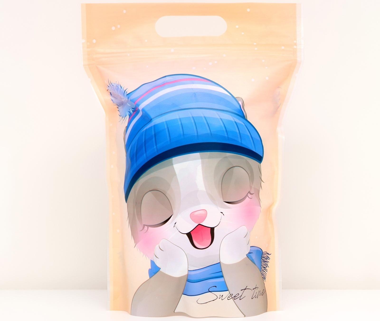 Пакет подарочный, с zip-lock застежкой, 