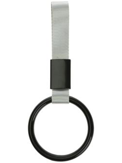 Подвеска цурикава, JDM, кольцо 10 см, чёрный, пластик