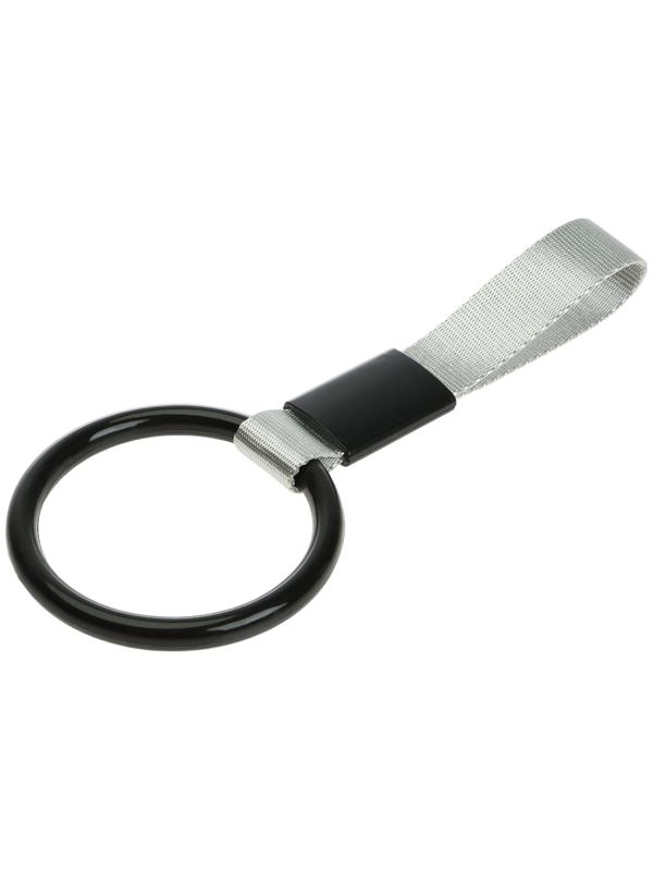 Подвеска цурикава, JDM, кольцо 10 см, чёрный, пластик