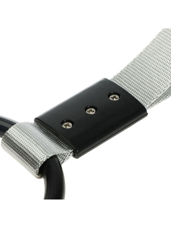 Подвеска цурикава, JDM, кольцо 10 см, чёрный, пластик