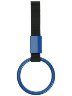 Подвеска цурикава, JDM, синий, пластик, кольцо 10 см