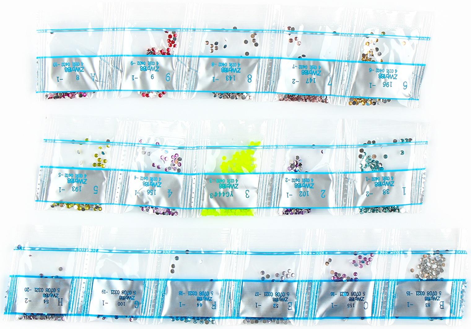 Алмазная мозаика для детей со светящимися стразами «Кошечка на звезде», 10 х 15 см, набор для творчества