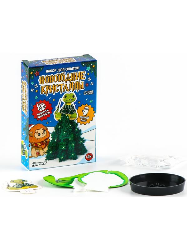 Набор для опытов «Новогодние кристаллы», змейка-волшебница