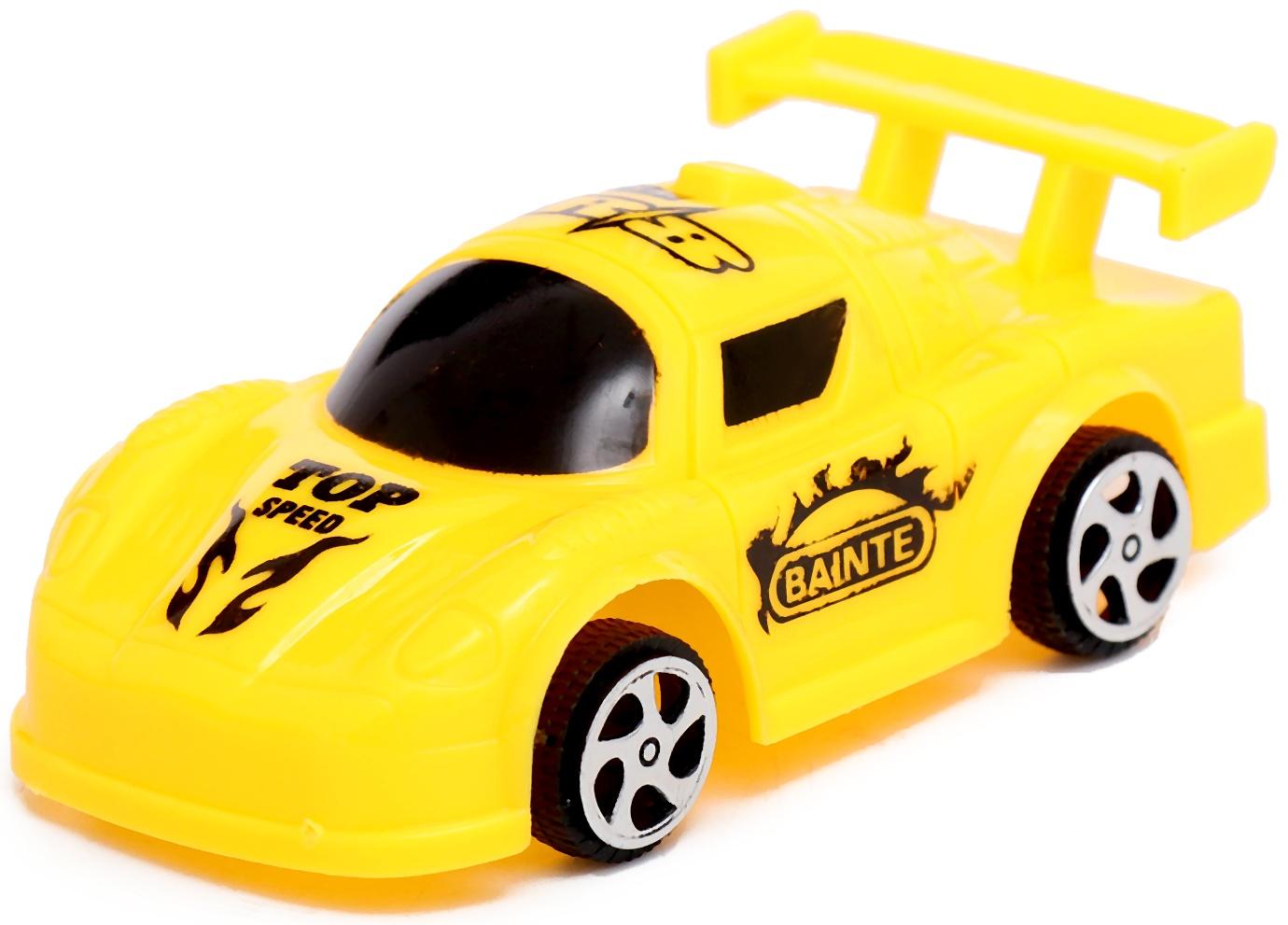 Грузовик «Автовоз», инерционный, с 4 машинами, цвет синий