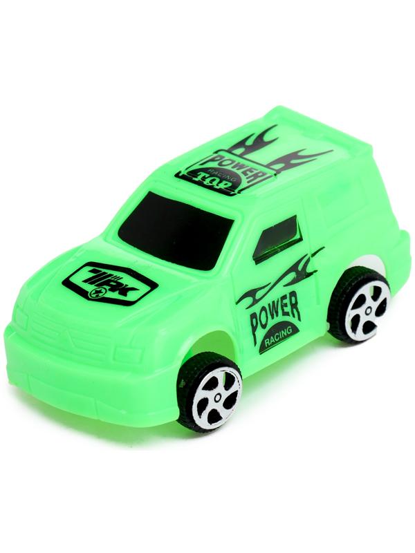 Грузовик «Автовоз», инерционный, с 4 машинами, цвет синий