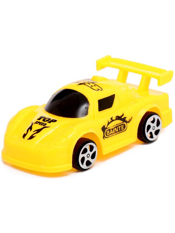 Грузовик «Автовоз», инерционный, с 4 машинами, цвет синий