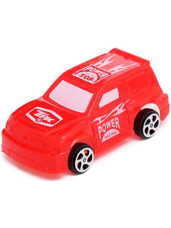 Грузовик «Автовоз», инерционный, с 4 машинами, цвет синий