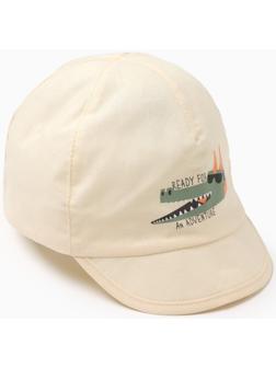 Кепи детская, цвет молочный, размер 46-48