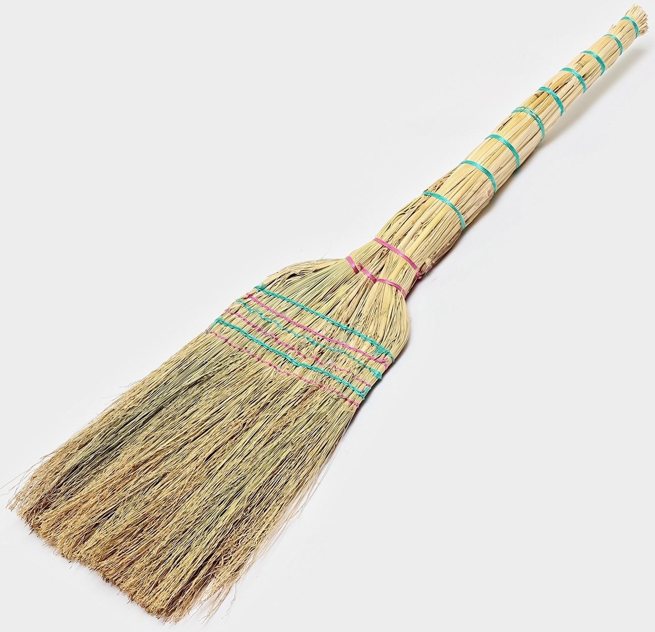 Веник 3-х лучевой 6-ти прошивной «Сорго», 400 гр, 95 см