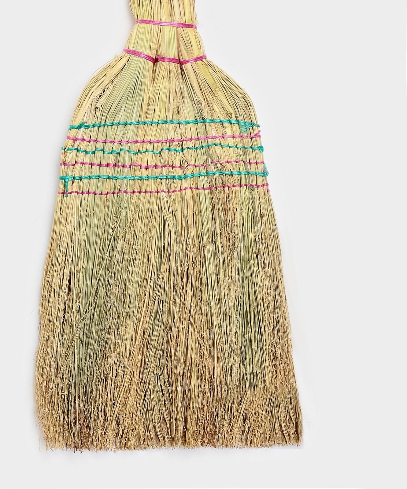 Веник 3-х лучевой 6-ти прошивной «Сорго», 400 гр, 95 см