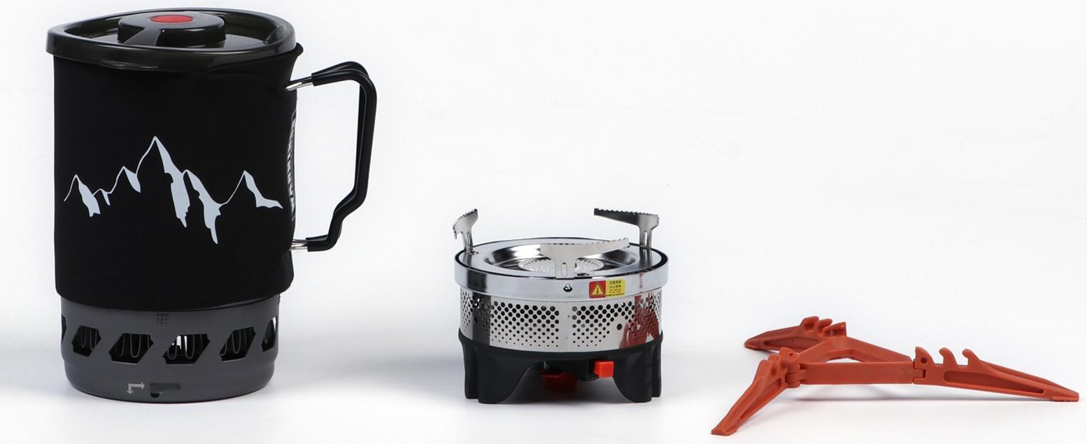 Система для приготовления пищи, с подставкой для баллона, 0.9 л
