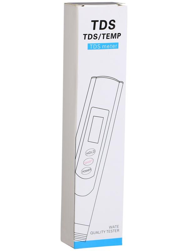 Тестер качества воды, TDS метр, электронный, портативный