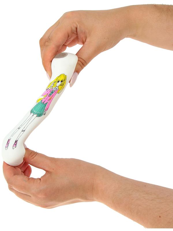 Антистресс сквиш мялка «Дакимакура девочка Тиеко», аниме, с песком, тянучка