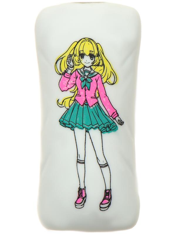 Антистресс сквиш мялка «Дакимакура девочка Тиеко», аниме, с песком, тянучка