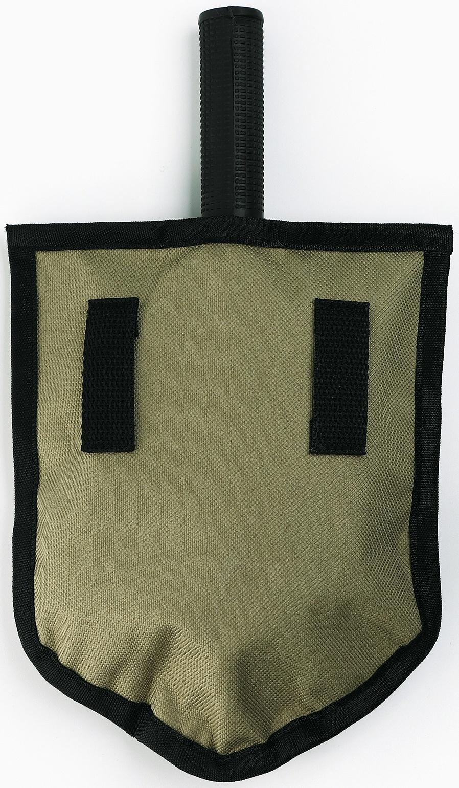 Лопата туристическая, складная «Никаких преград», 36 х 10 см., металлический черенок с ручкой, в чехле