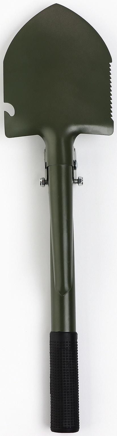 Лопата туристическая, складная «Никаких преград», 36 х 10 см., металлический черенок с ручкой, в чехле