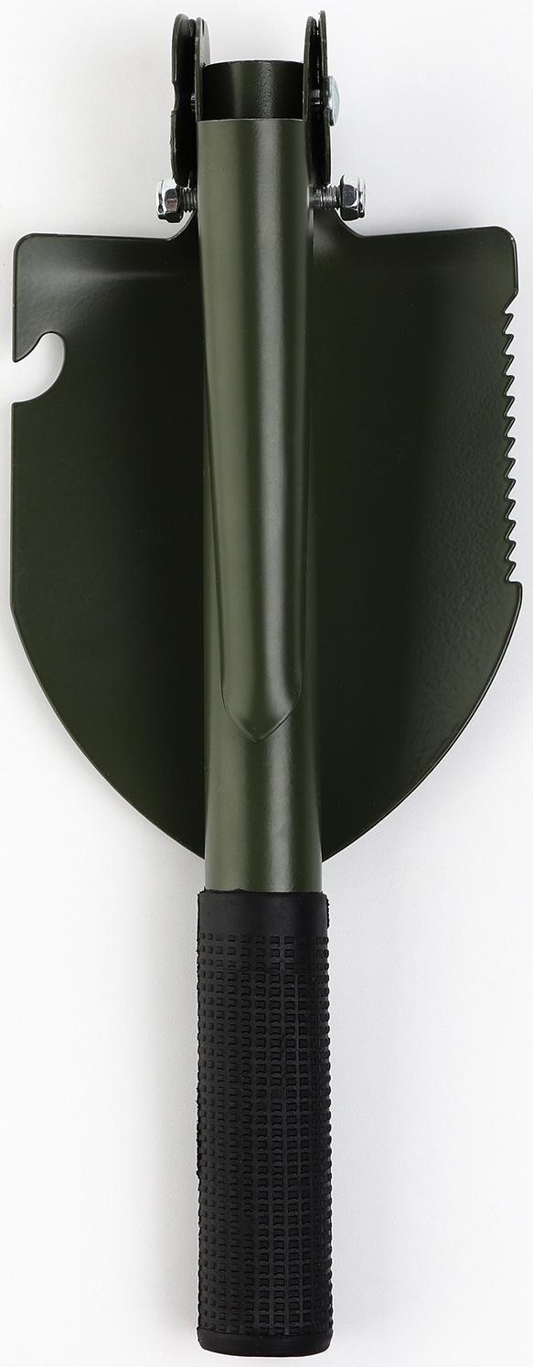 Лопата туристическая, складная «Никаких преград», 36 х 10 см., металлический черенок с ручкой, в чехле