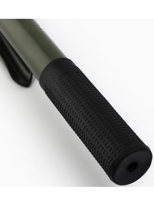 Лопата туристическая, складная «Никаких преград», 36 х 10 см., металлический черенок с ручкой, в чехле