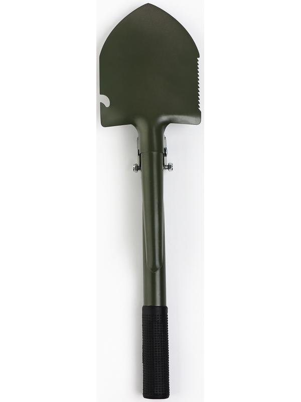 Лопата туристическая, складная «Никаких преград», 36 х 10 см., металлический черенок с ручкой, в чехле
