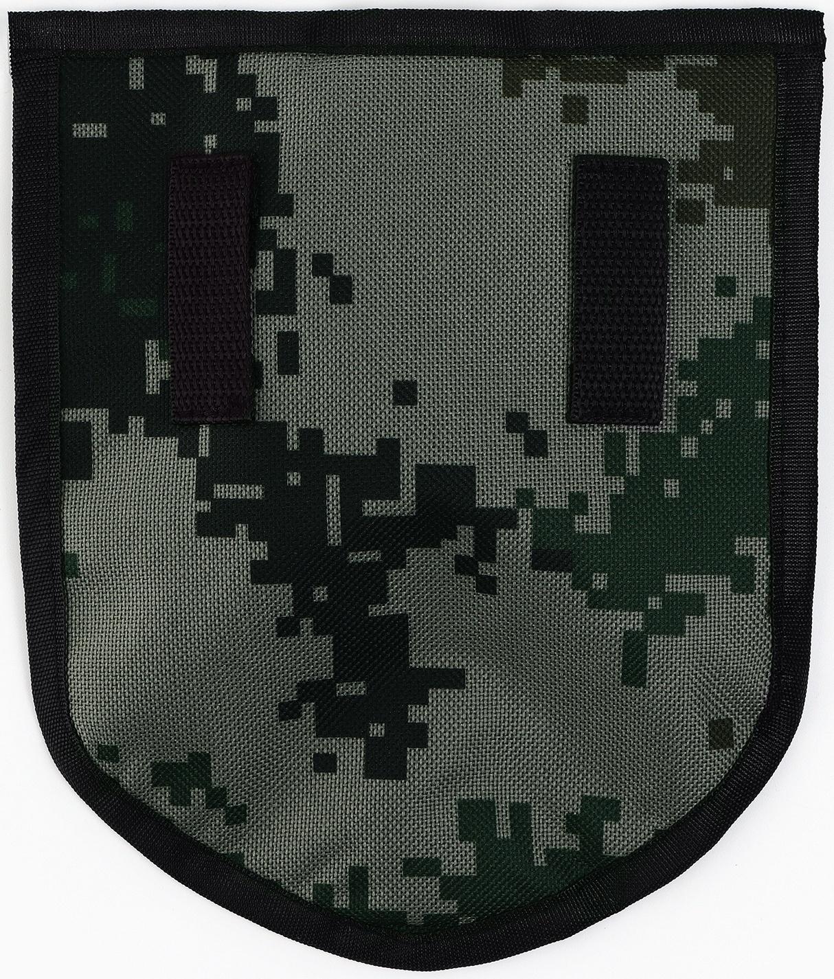 Лопата туристическая, складная «Крутому мужику», 36 х 10 см., металлический черенок с ручкой, в чехле