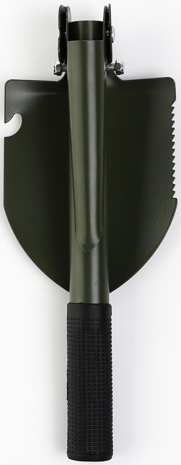 Лопата туристическая, складная «Крутому мужику», 36 х 10 см., металлический черенок с ручкой, в чехле