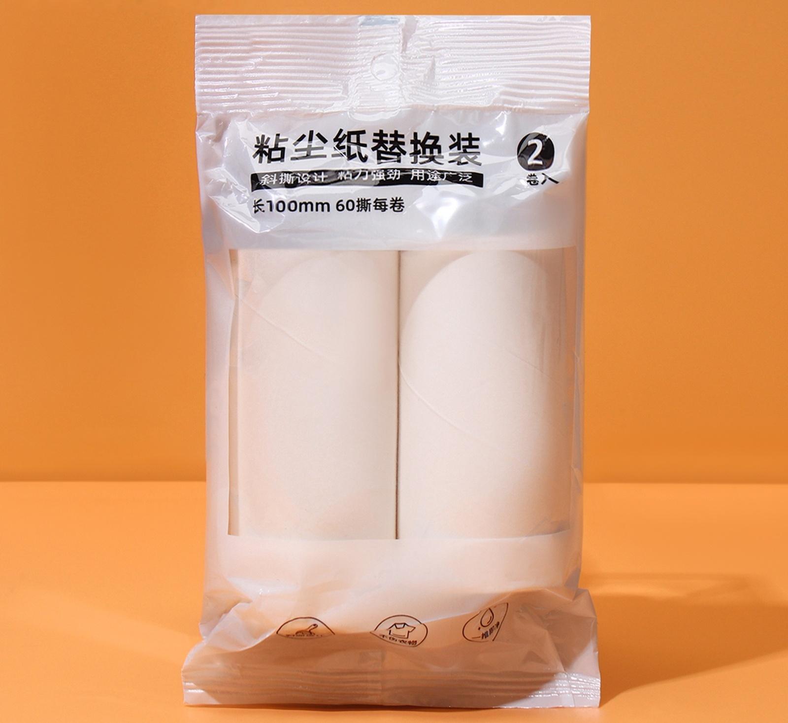 Сменный ролик для одежды Анти-шерсть, 10 см, 60 листов, 2 шт