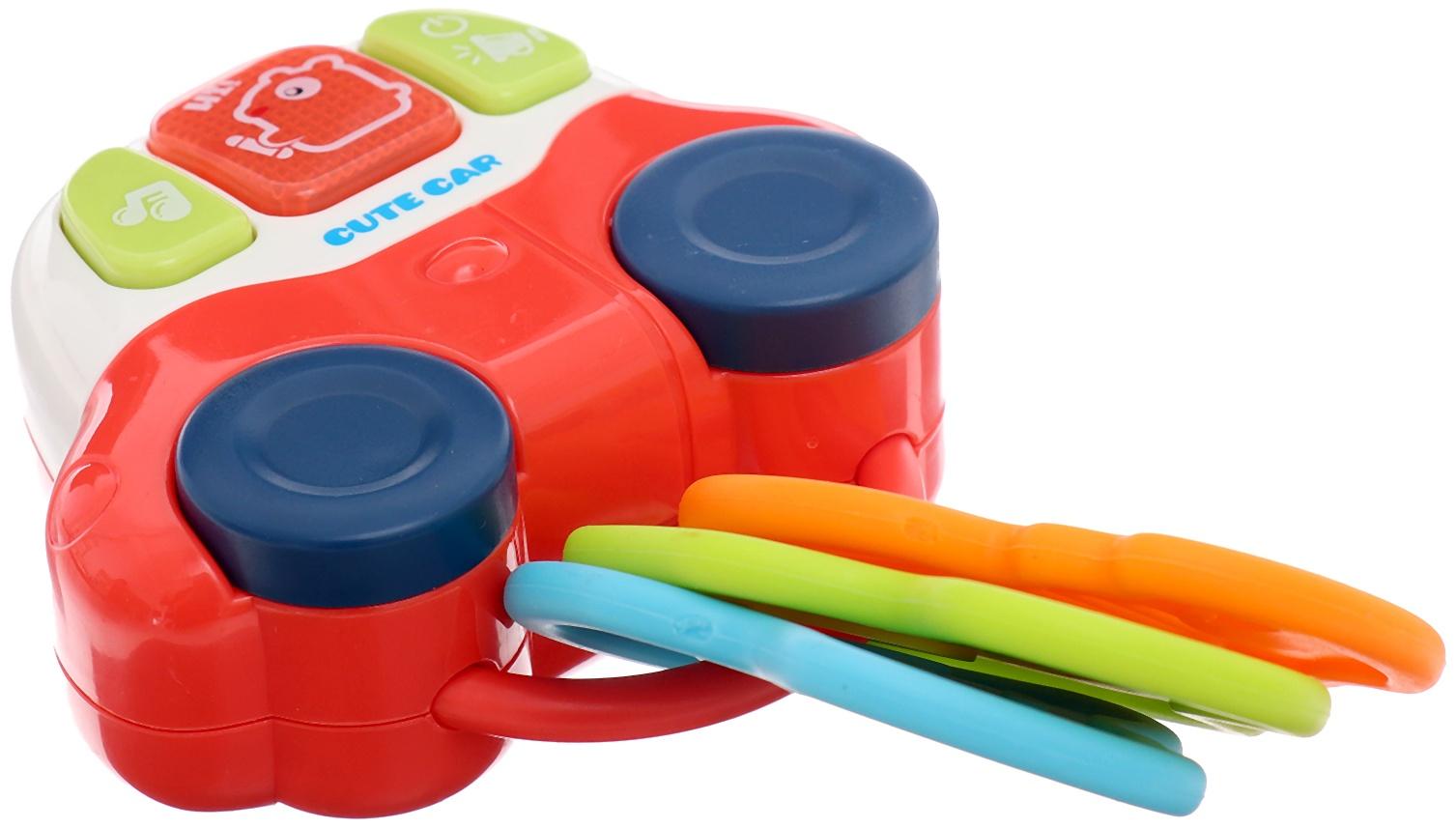 Музыкальная игрушка «Весёлая машинка», звуковые и световые эффекты