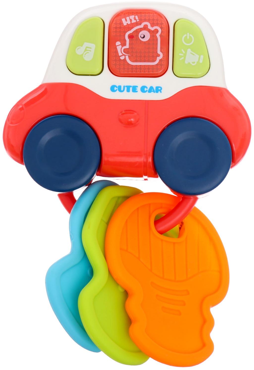 Музыкальная игрушка «Весёлая машинка», звуковые и световые эффекты