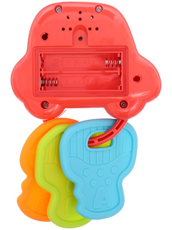 Музыкальная игрушка «Весёлая машинка», звуковые и световые эффекты