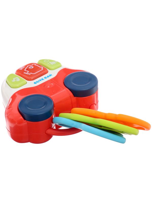 Музыкальная игрушка «Весёлая машинка», звуковые и световые эффекты