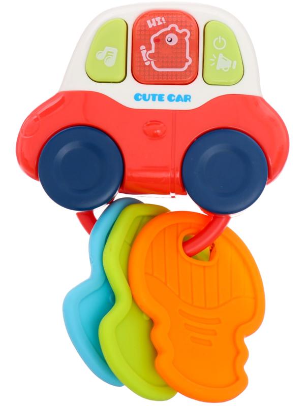 Музыкальная игрушка «Весёлая машинка», звуковые и световые эффекты